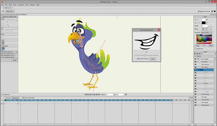 moho 2d animation software free download