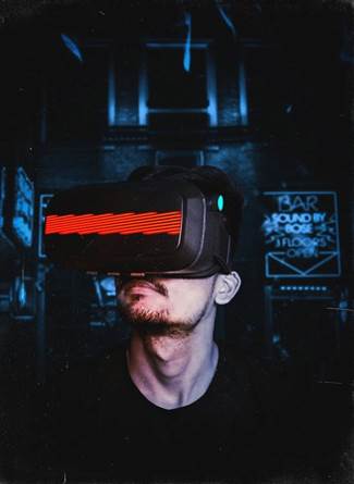 Person Wearing Vr Goggles