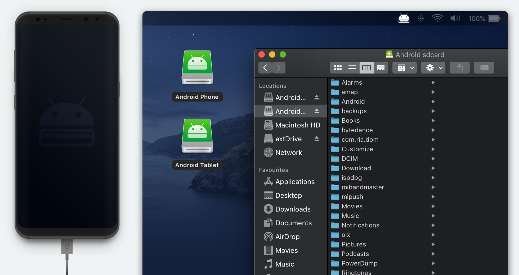 android file transfer for mac review