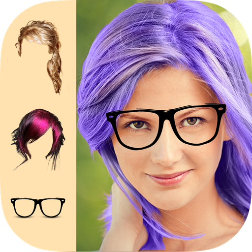 Salon Styler Pro 7  Virtual hairstyle program  Review and free Download  software  Новая прическа Цвет волос Волосы
